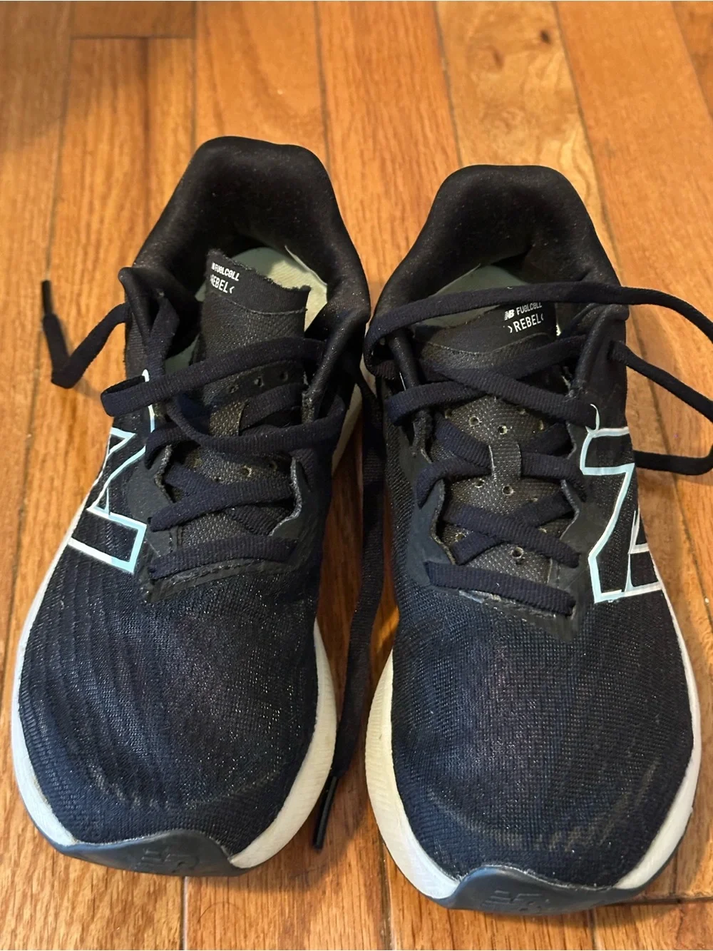 New Balance FuelCell Rebel Black Athletic Sneakers